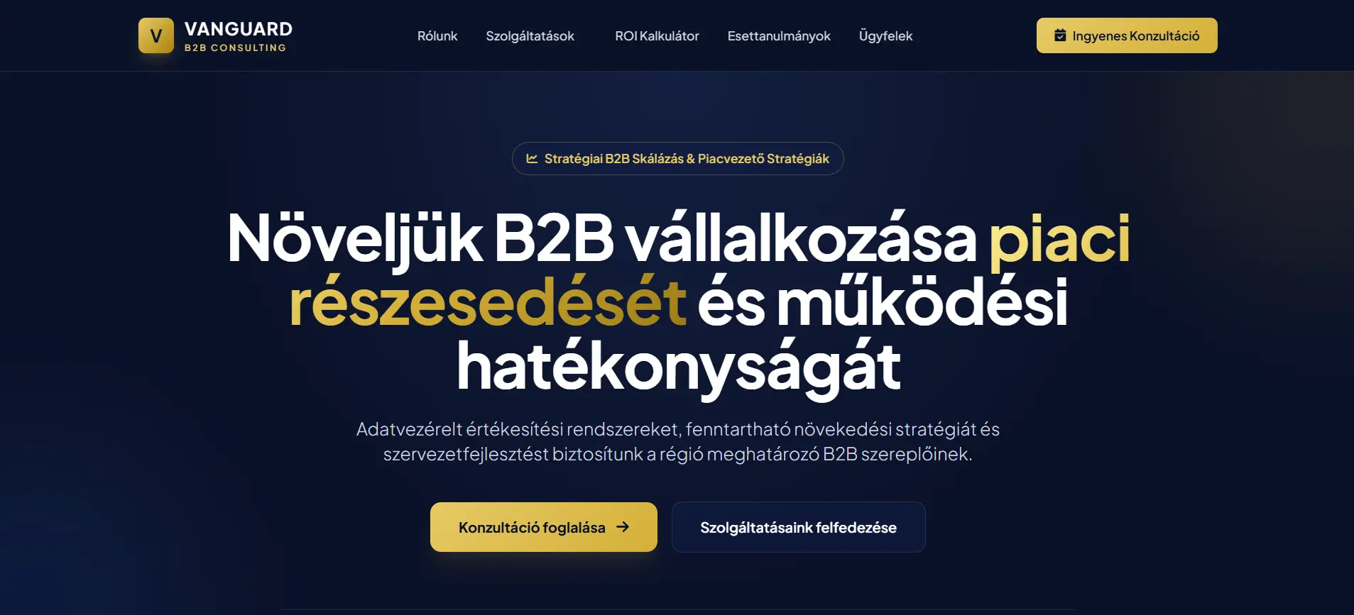 B2B tanácsadó