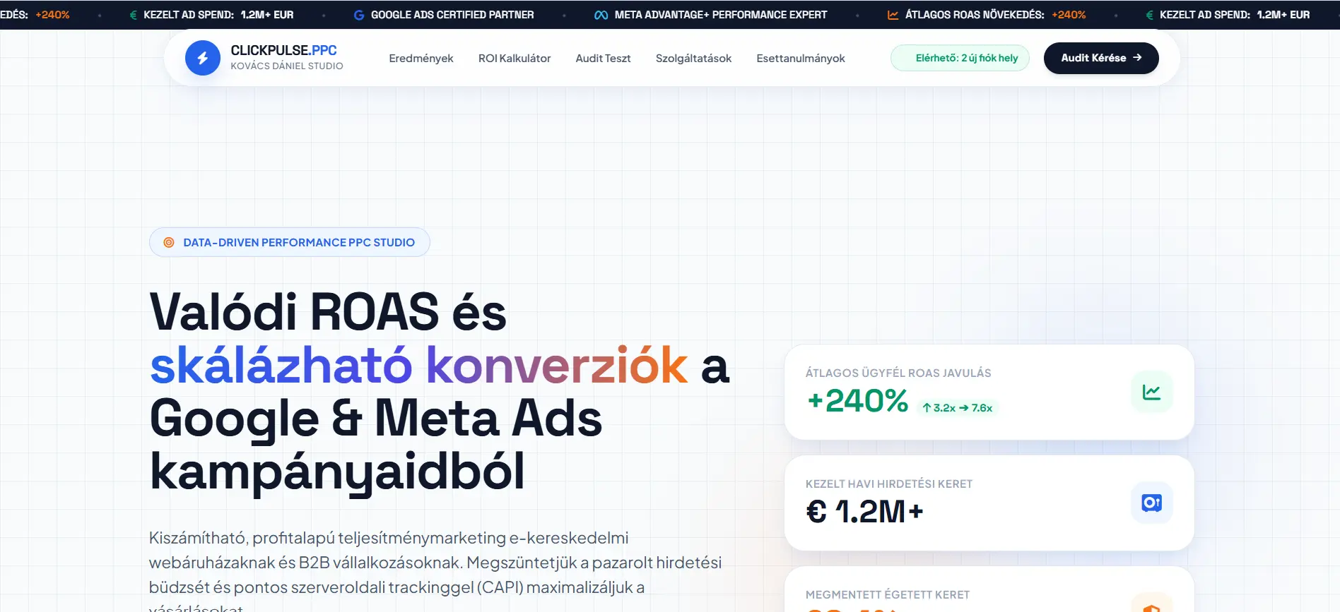 ClickPulse – PPC stúdió